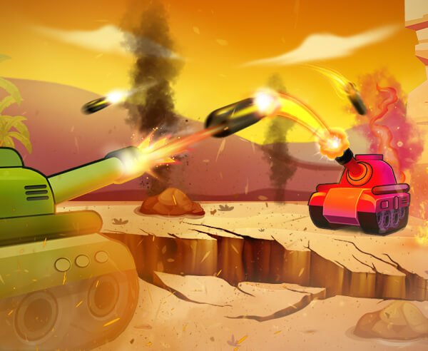 Play Hill Top Tanks Free Online